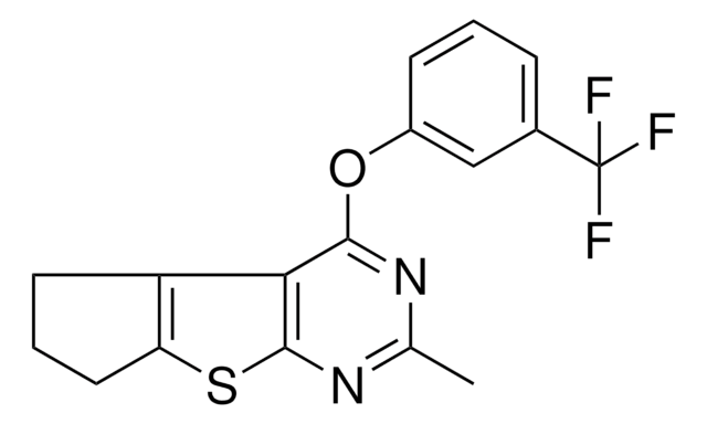 4-Trifluoromethyl-6,7dihydro-5H-cyclopenta-pyrimidine-2-thiol structure, CAS 318258-17-2