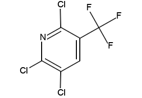 2,5,6-Trichloro-3-trifluoromethylpyridine structure, CAS 80289-91-4