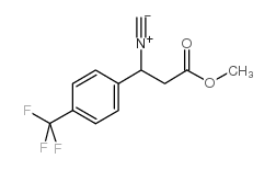 Methyl3-Isocyano-3-(4-trifluoromethylphenyl)propionate structure, CAS 730971-48-9