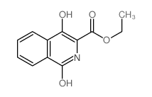 ethyl4-hydroxy-1-oxo-1,2-dihydroisoquinoline-3-carboxylate structure, CAS 14174-93-7