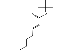 (E)-Hept-2-enoylchloride structure, CAS 76875-23-5