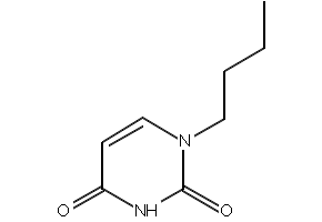 1-Butyluracil structure, CAS 705-06-6