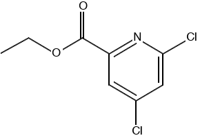 ethyl4,6-dichloropicolinate structure, CAS 873450-61-4