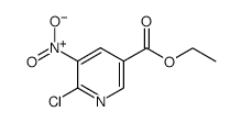ethyl6-chloro-5-nitronicotinate structure, CAS 171876-22-5