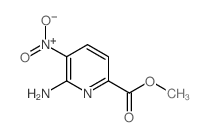 methyl6-amino-5-nitropicolinate structure, CAS 538372-32-6
