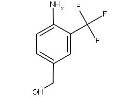 (3-amino-4-(trifluoromethyl)phenyl)methanol structure, CAS 372120-51-9