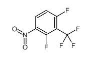 1,3-difluoro-4-nitro-2-(trifluoromethyl)benzene structure, CAS 123973-36-4