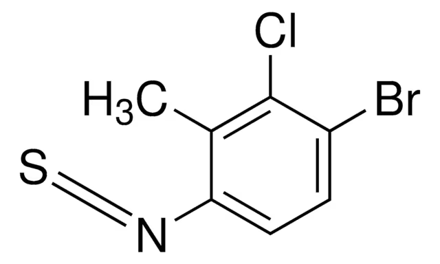 4-Bromo-3-chloro-2-methylphenylisothiocyanate structure, CAS 886501-25-3