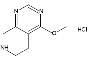 4-Bromo-5,6,7,8-tetrahydropyrido[3,4-d]pyrimidine structure, CAS 1083181-71-8