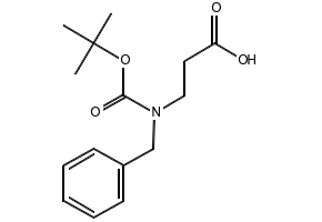 3-[Benzyl(tert-butoxycarbonyl)amino]propanoicacid structure, CAS 289889-03-8