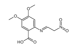 2-[(2-Nitroethylidene)amino]-4,5-dimethoxyl-benzoicacid structure, CAS 205448-43-7