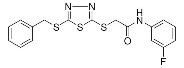 5-Amino-N-(3-fluorophenyl)-1,3,4-thiadiazole-2-acetamide structure, CAS 1253790-67-8