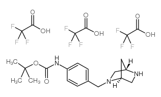 2-(4'-N-Boc-aminobenzyl)-2,5-diazabicyclo[2.2.1]heptane structure, CAS 845866-71-9