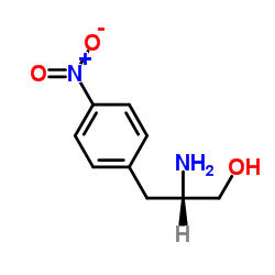 S-3-(4-Nitrophenyl)2-amino-1-propanol structure, CAS 89288-22-2