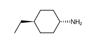 Trans-4-Ethylcyclohexylamine structure, CAS 23775-40-8