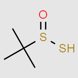 tert-Butanethiosulfinate structure, CAS 34637-29-1