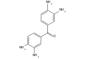 3,3',4,4'-Tetraaminobenzophenone structure, CAS 5007-67-0