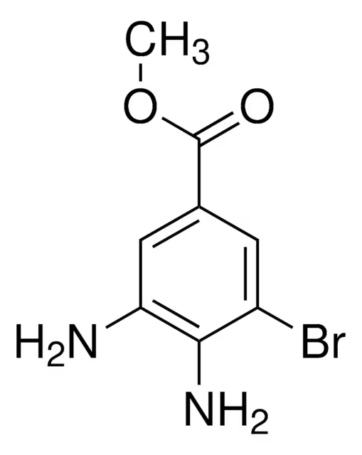 methyl3,4-diamino-5-bromobenzoate structure, CAS 1245643-11-1
