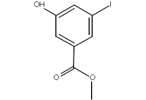 methyl3-hydroxy-5-iodobenzoate structure, CAS 50765-22-5