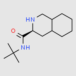 (S)-Tert-Butyldecahydro-3-isoquinolinecarboxamide structure, CAS 1212749-09-1