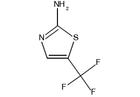 5-(trifluoromethyl)thiazol-2-amine structure, CAS 169260-97-3