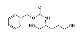 (S)-2-N-Cbz-aminopentane-1,5-diol structure, CAS 478646-26-3