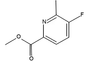 methyl5-fluoro-6-methylpicolinate structure, CAS 1245647-61-3