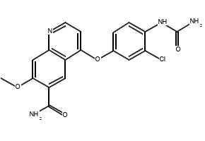 6-Bromo-4-chloro-7-methoxycinnoline-3-carboxamide structure, CAS 1041853-24-0