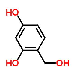 2,4-Dihydroxybenzylalcohol structure, CAS 33617-59-3