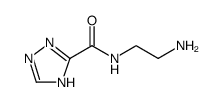 1H-[1,2,4]Triazole-3-carboxylicacid(2-aminoethyl)amide structure, CAS 817172-34-2