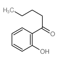 2'-Hydroxyvalerophenone structure, CAS 18430-91-6