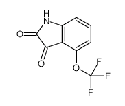 4-(Trifluoromethoxy)isatin structure, CAS 959236-54-5