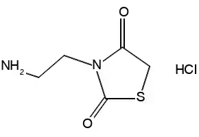 3-(2-Aminoethyl)-thiazolidine-2,4-dionehydrochloride structure, CAS 19382-49-1