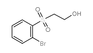 2-Bromophenylsulfonylethanol structure, CAS 685892-17-5