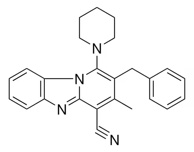 1-[2-(4-Nitrophenyl)imidazo[1,2-a]pyridin-3-ylmethyl]piperidine-4-carboxylicacid structure, CAS 727977-46-0