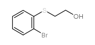 2-Bromophenylthioethanol structure, CAS 117341-28-3