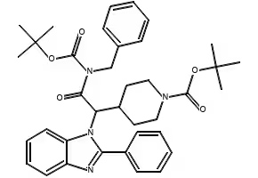 4-Benzyl-1-(2-isocyano-ethyl)piperidine structure, CAS 602262-99-7