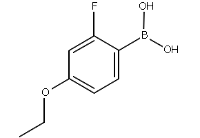 4-Ethoxy-2-fluorophenylboronicacid structure, CAS 279261-82-4