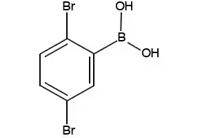 2,5-Dibromophenylboronicacid structure, CAS 1008106-93-1