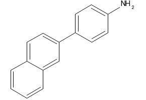 4-Naphthalen-2-yl-phenylamine structure, CAS 209848-36-2