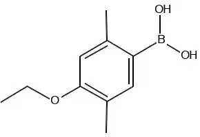 2,5-Dimethyl-4-ethoxyphenylboronicacid structure, CAS 1217500-56-5
