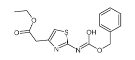 Ethyl2-(2-benzyloxycarbonylaminothiazol-4-yl)acetate structure, CAS 92592-02-4