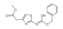 Methyl2-(2-benzyloxycarbonylaminothiazol-4-yl)acetate structure, CAS 103053-97-0