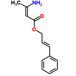 Cinnamyl3-aminocrotonate structure, CAS 113898-97-8