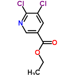 5,6-Dichloronicotinicacidethylester structure, CAS 401566-69-6