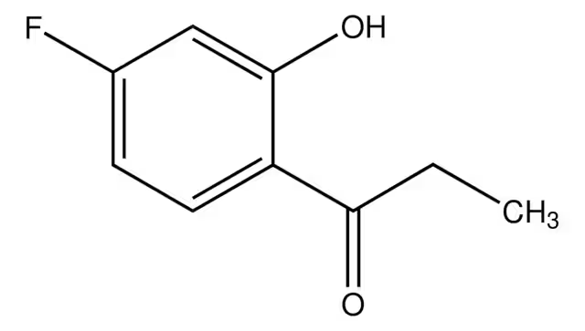 1-(2-fluoro-4-hydroxyphenyl)-2-methylpropan-1-one structure, CAS 1208078-35-6