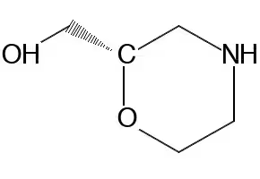(S)-2-Hydroxymethylmorpholine structure, CAS 132073-83-7