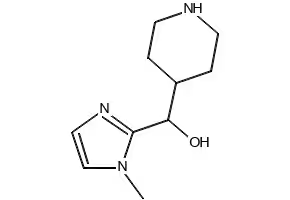 (2-Methyl-1H-imidazol-4-yl)-methanol structure, CAS 45533-87-7