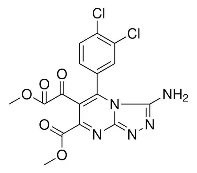 3-(3,4-Dichlorophenyl)-[1,2,4]triazolo[4,3-c]quinazoline structure, CAS 339025-82-0