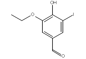 3-Ethoxy-4-hydroxy-5-nitrobenzaldehyde structure, CAS 178686-24-3